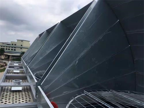 冷卻塔運行時噪音和電機過熱如何處理,運行中冷卻塔噪聲很大